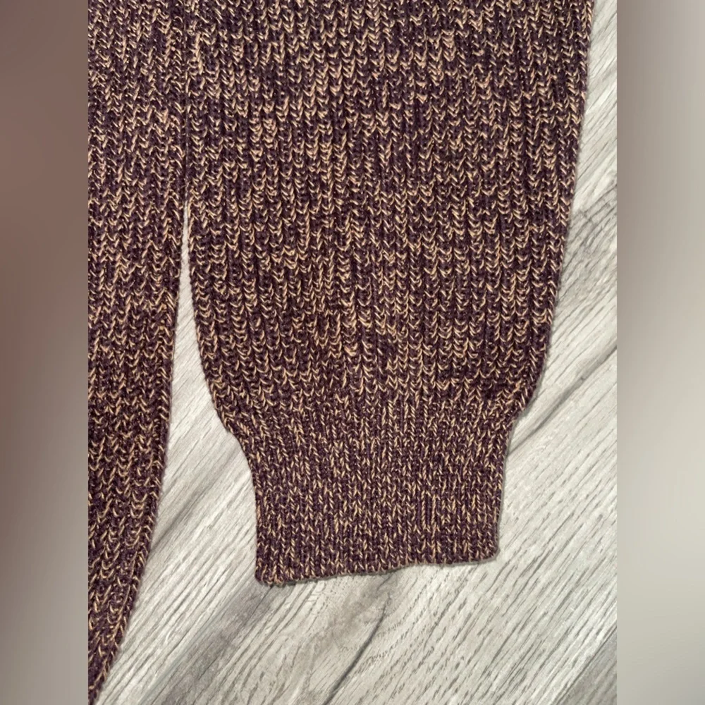 Vintage Dockers Brown 2‎ button Crewneck Sweater Size XLT